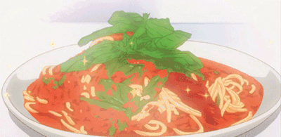 GIF 番茄意面，最普通的西餐菜