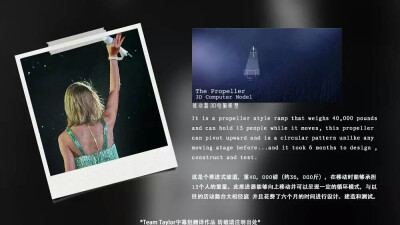 【TeamTaylor 字幕组】最近霉霉放出了1989巡演花絮，霉霉为了这个巡演舞台、巡演花费了很多精力和时间，当她开始写第一首歌的时候就心想要把这个巡演和她以前的巡演做的不一样。7个月的策划，3个月的配乐彩排，纳什…