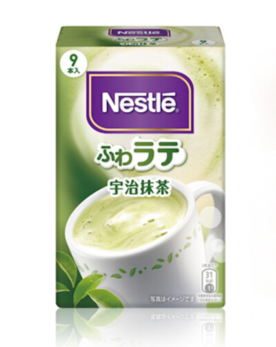 雀巢Nestle宇治抹茶拿铁冲饮品 采用Silky crema制造方法，此技术能使乳化粉颗粒中的“泡泡”更好地融入细微气泡，因此泡沫更加细腻丰富。