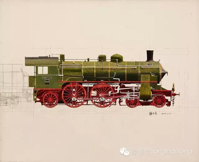 B1XHZ-N德国蒸汽机车