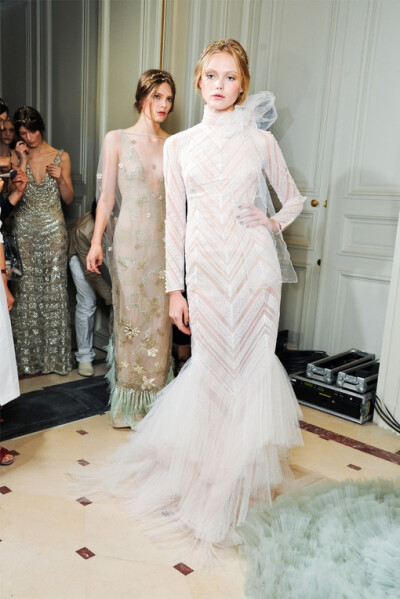 Valentino Fall 2011 Couture Backstage