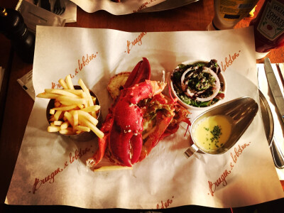 【Burger and lobster】好吃的龙虾大餐(=ﾟωﾟ)ﾉ