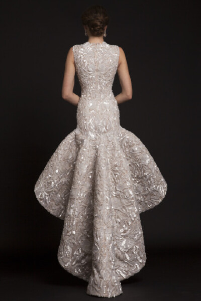 KRIKOR JABOTIAN 2015 SS Collection——华丽迷人的背部剪影