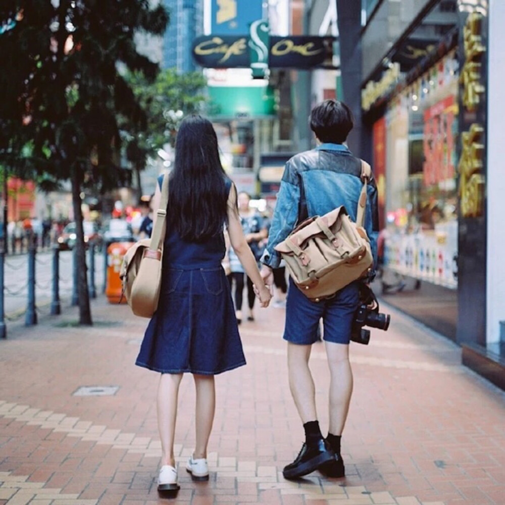 文艺范情侣头像