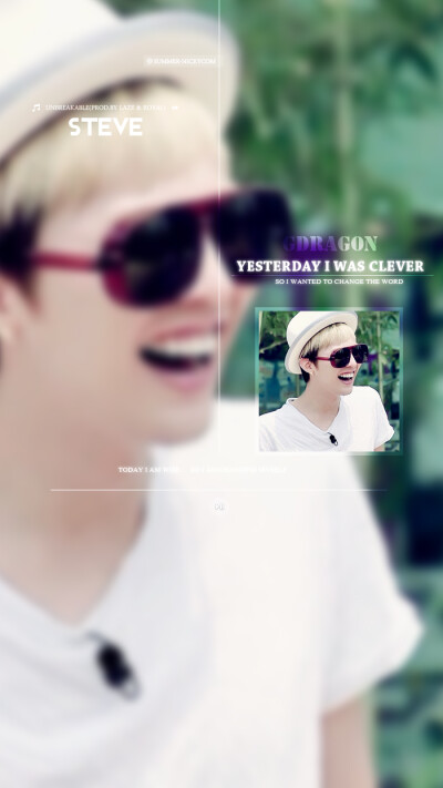 G-DRAGON权志龙#bigbang#原创高清手机壁纸#微博:SUMMER_NICKYCOM原创#iPhone#安卓#锁屏#桌面#黑白壁纸