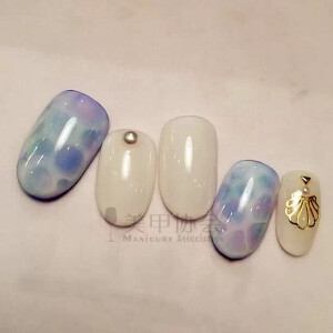 夏天  海边  美甲