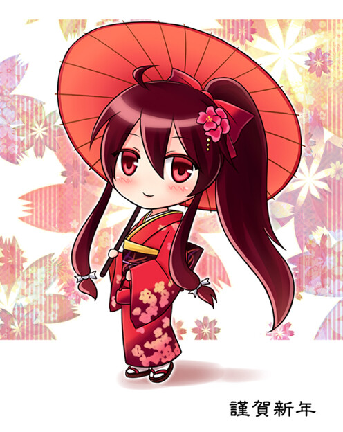 和服卡通图