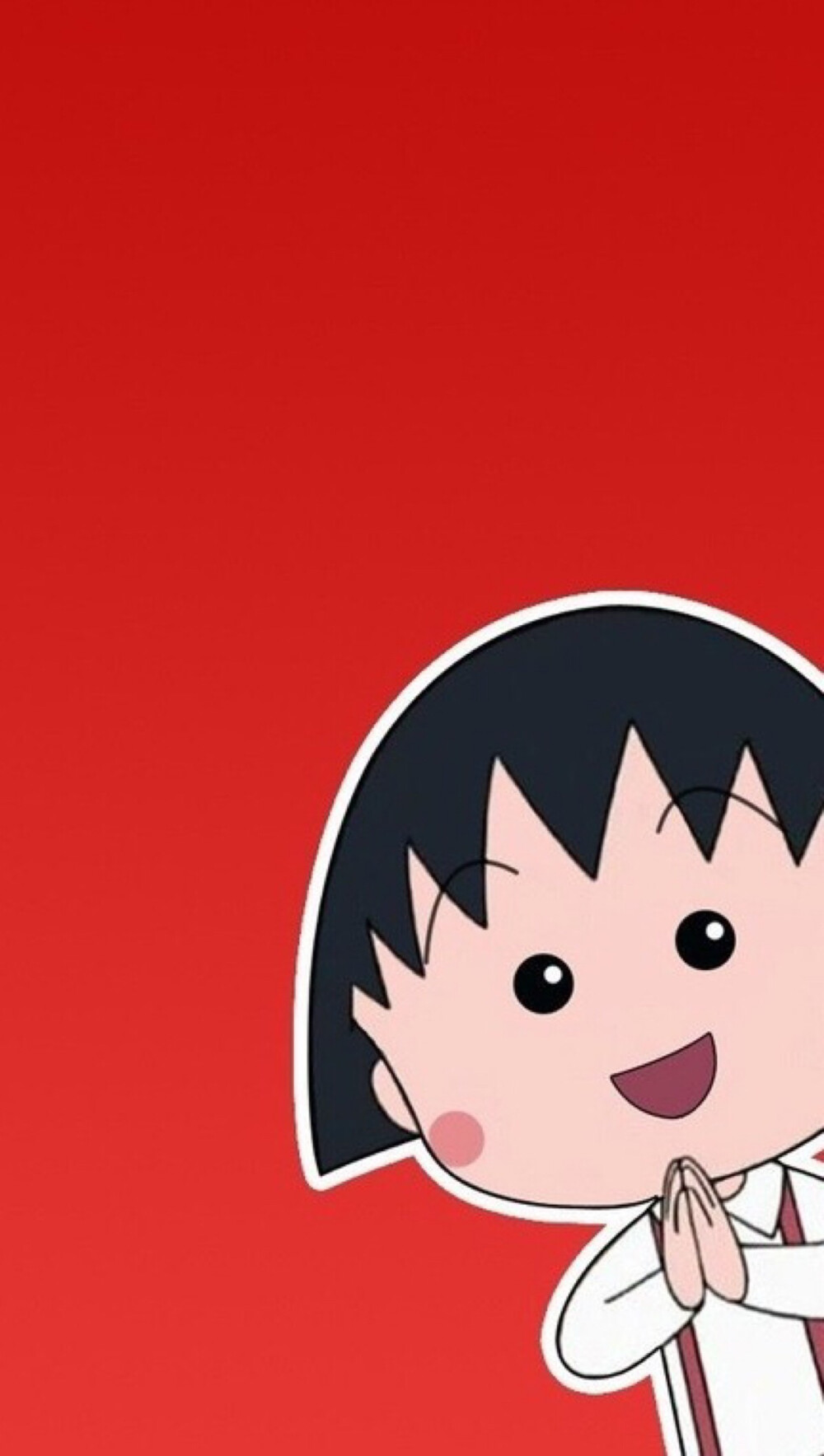 樱桃小丸子。高清手机壁纸