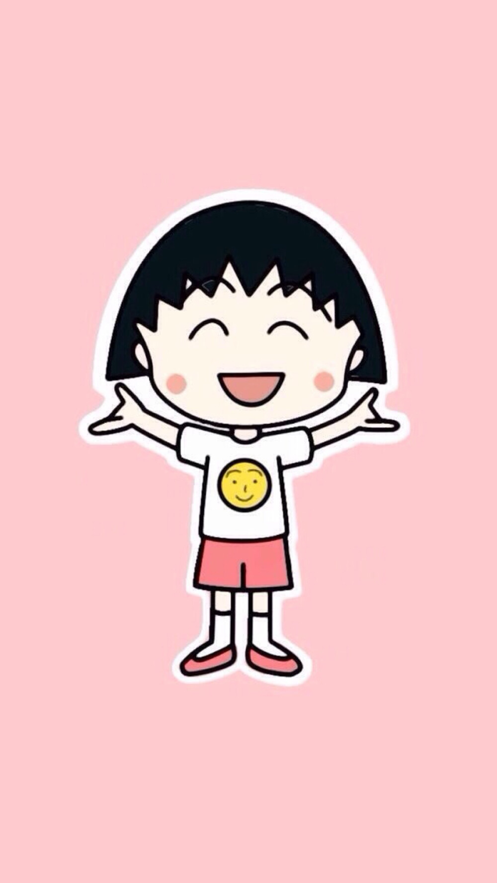 樱桃小丸子。高清手机壁纸