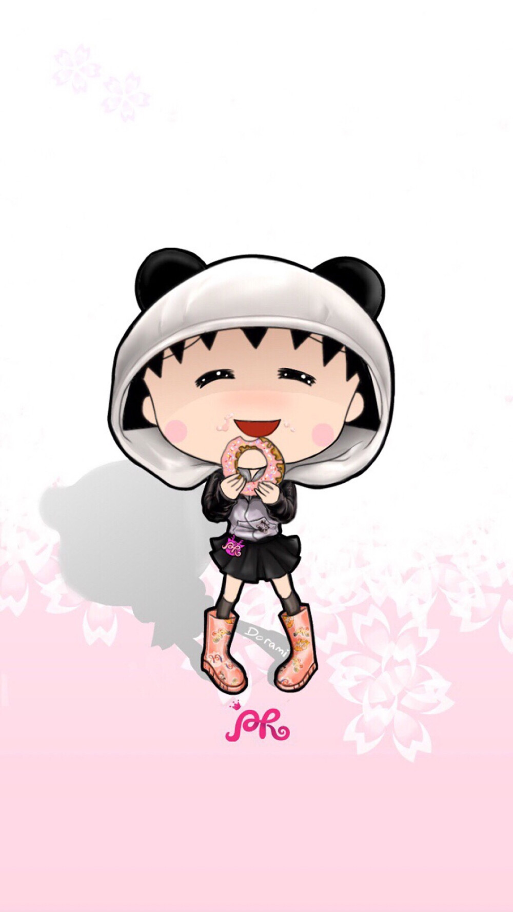 ｛樱桃小丸子｝高清手机壁纸 卡通 壁纸 高清 头像 动漫 女生壁纸 卡哇伊 可爱