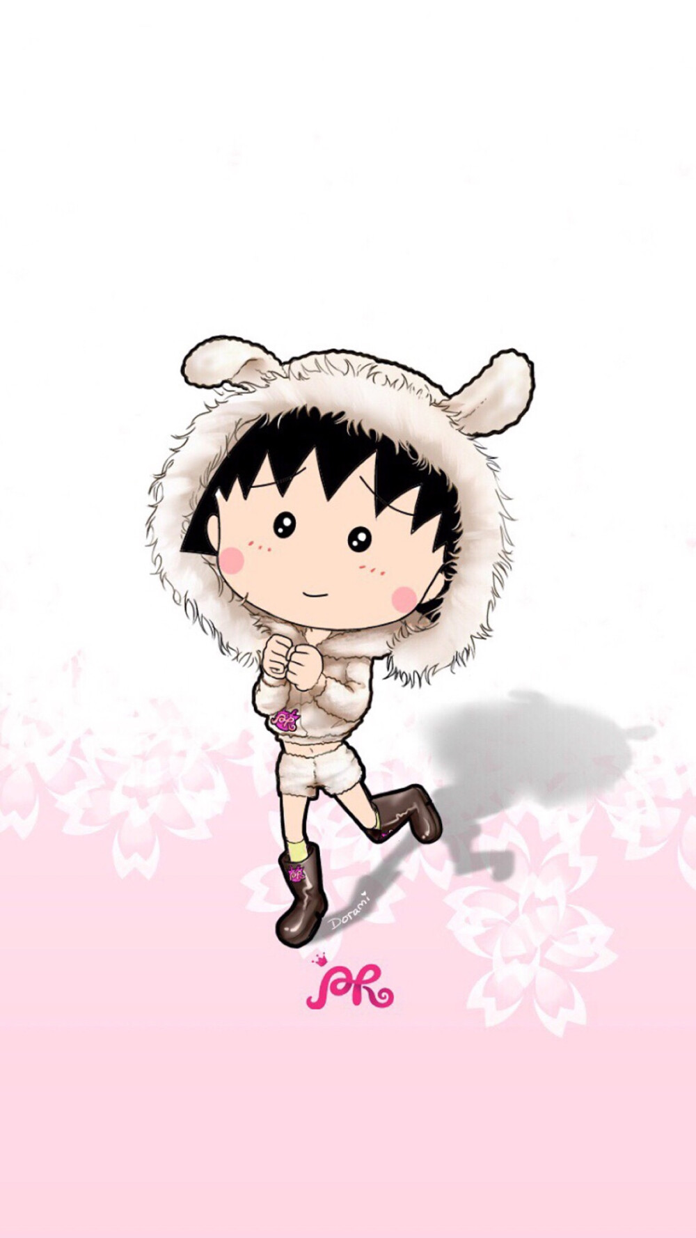 ｛樱桃小丸子｝高清手机壁纸 卡通 壁纸 高清 头像 动漫 女生壁纸 卡哇伊 可爱