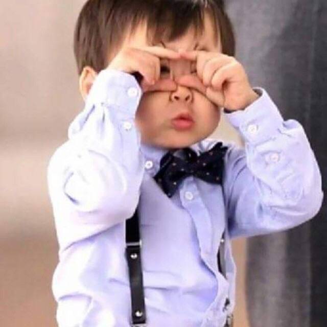 萌萌哒大韩 ~来自微博@宋家三胞胎吧