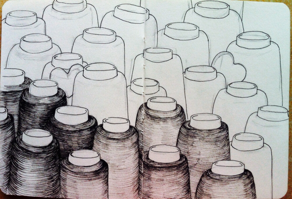 绘画是一种修行，一笔一画消除烦躁
