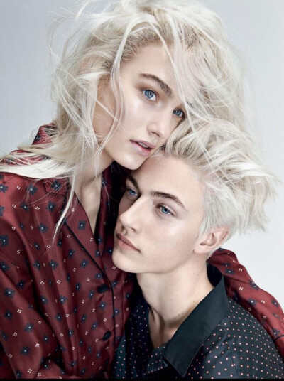 Lucky Blue 《Vogue》Blurred Lines