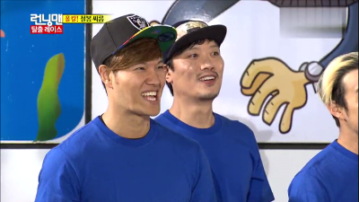 #Running man#截图～国儿是个表情帝！