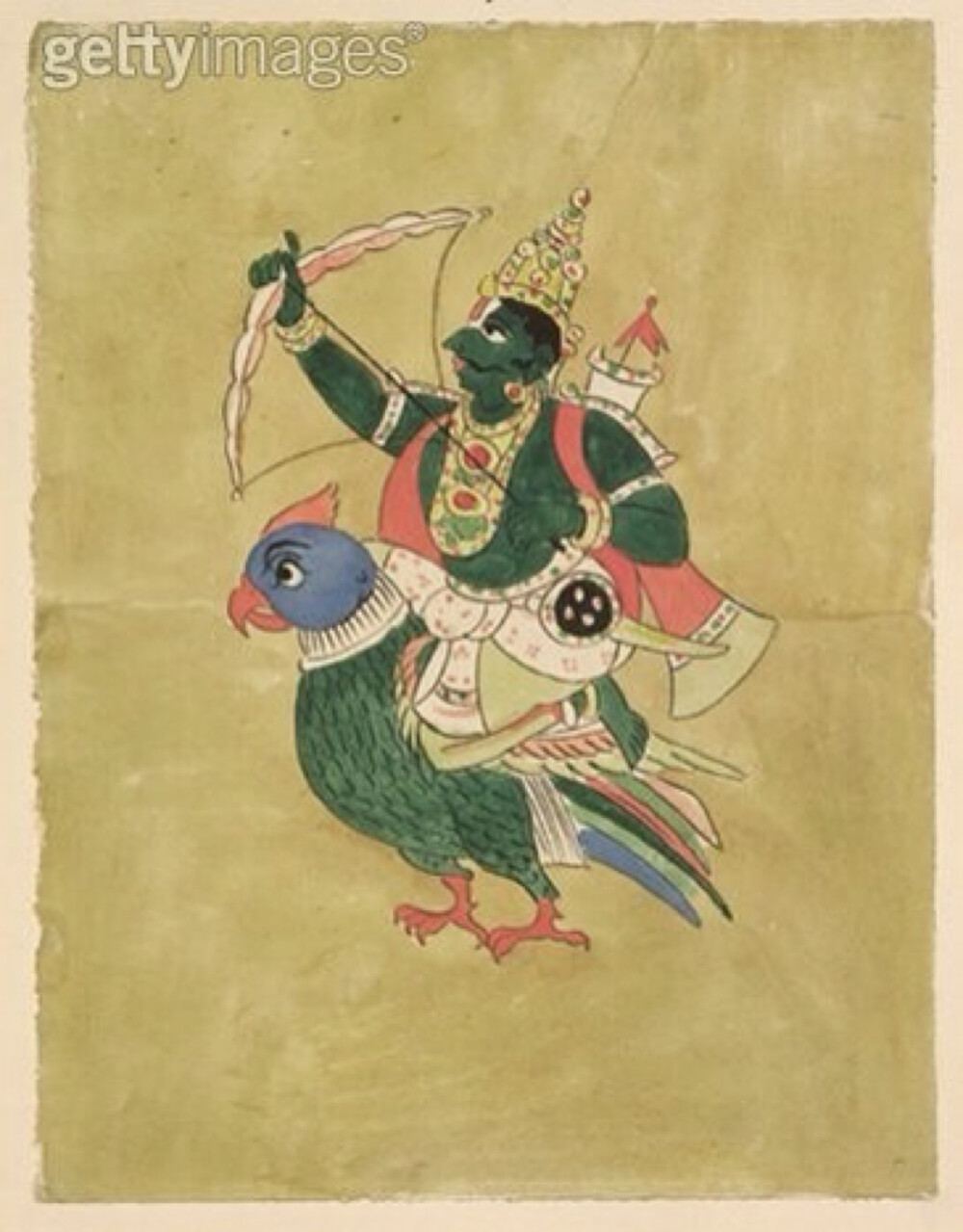 古代印度，伊斯兰细画图