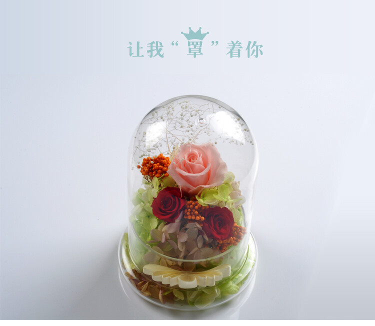 永生花,玫瑰花,保鲜花,情人节礼物,生日礼品,创意礼品,家居摆件,玫瑰礼盒