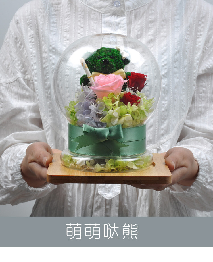 永生花,玫瑰花,保鲜花,情人节礼物,生日礼品,创意礼品,家居摆件,玫瑰礼盒