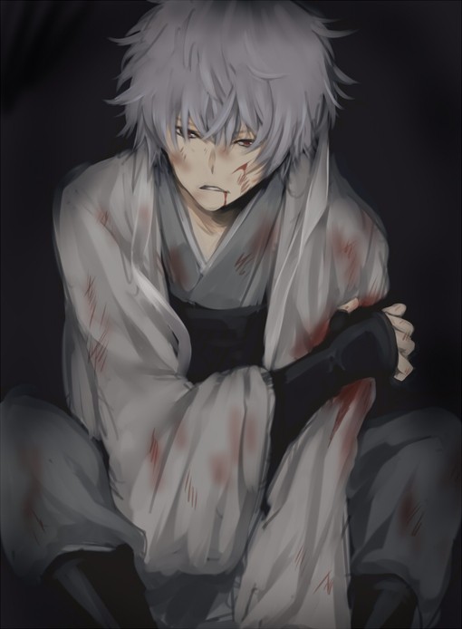 银魂坂田银时白夜叉有时候想要生存下去就必须遍体鳞伤