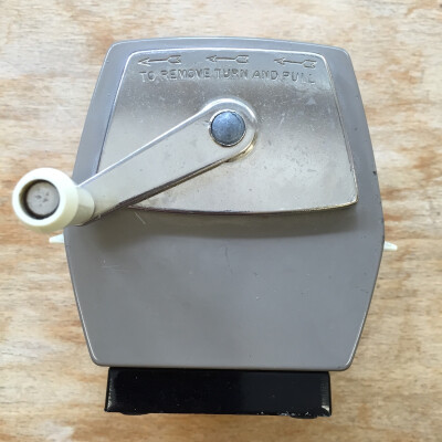 29 May pencil sharpener £8