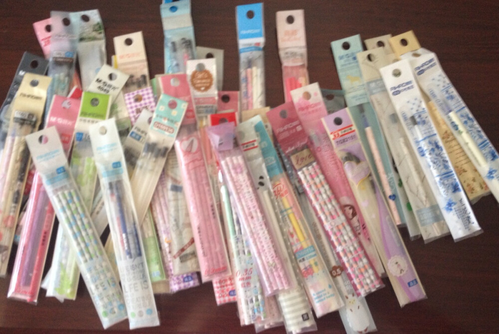 #我们都是文具控#空笔芯