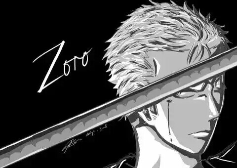 Zoro。海贼王