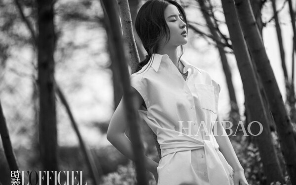 刘亦菲登《时装L'Officiel》2015年6月刊(上半月)封面