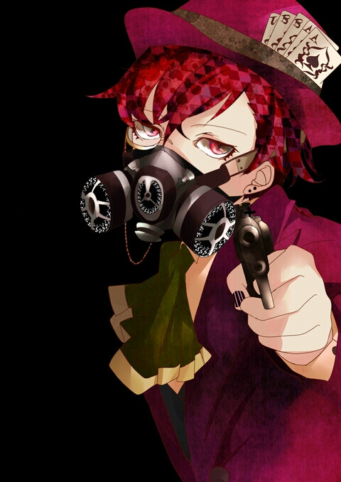 【侵刪】「口罩系列」 創作執事さん | 蜷川晶 _id=48650943 #pixiv#二次元#妖孽美男#插画#手绘#同人#