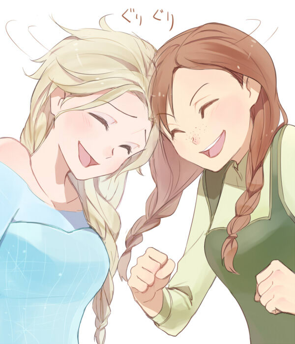 艾莎和安娜。ting