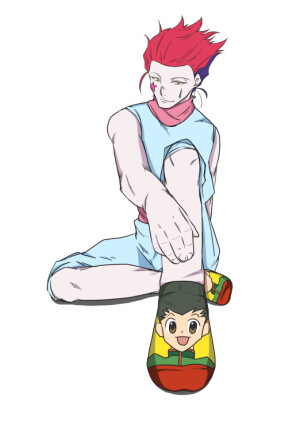  P站，【id=11237496】二次元，动漫，全职猎人，西索，果农瞬间出戏