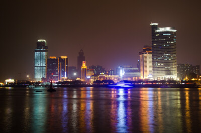 厦门岛 鼓浪屿 城市夜景 海边夜景 城市风光