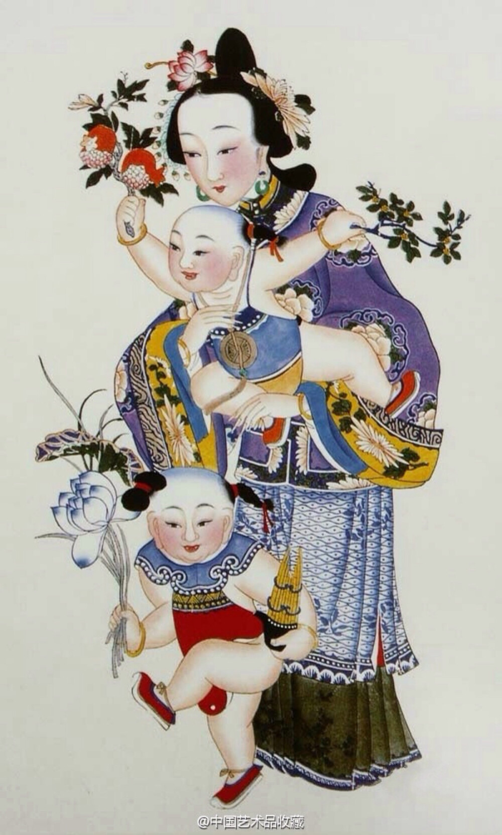 杨柳青年画代表作图片图片