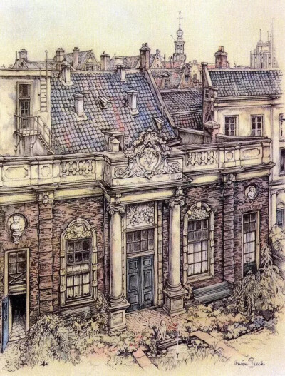 Anton Franciscus Pieck 荷兰著名画家