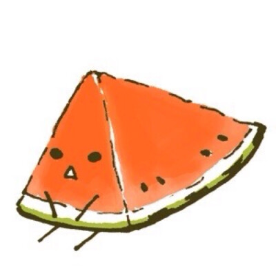 夏日西瓜萌萌哒头像！草鸡可爱！