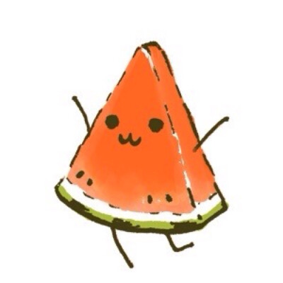 夏日西瓜系列萌萌哒头像！草鸡可爱！
