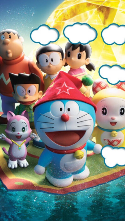 蓝胖子❀机器猫。｛哆啦A梦｝小叮当 卡通 动漫 日系漫画 手机壁纸❀