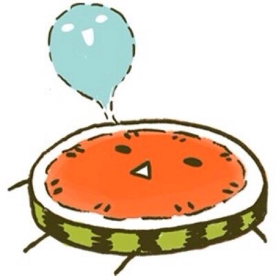 夏日西瓜系列萌萌哒头像！草鸡可爱！