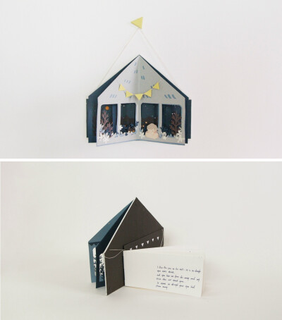 「我喜欢你是寂静的｜I like for you to be still」手工书.手工艺术家卜卜的纸书/ Handmade Books. Pochiko's paper books.