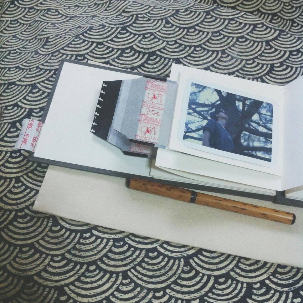 「我喜欢你是寂静的｜I like for you to be still」手工书.手工艺术家卜卜的纸书/ Handmade Books. Pochiko's paper books.