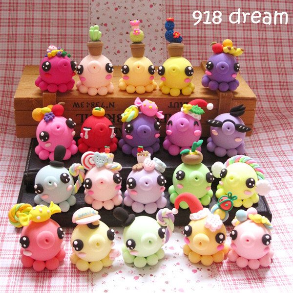 可爱章鱼 超轻粘土 淘宝店铺 918 dreamhttp://item.taobao.com/item.htm?spm=a1z10.1-c.w4004-11374621228.18.I2Xrj3&amp;amp;id=45704587689