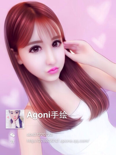 手绘图哦！加V:abs07220723