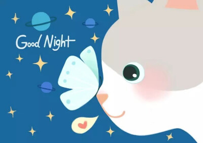 超萌的猫咪晚安系列 GOOD NIGHT