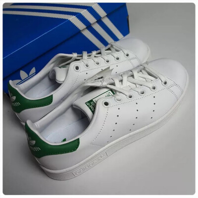 adidas 三叶草板鞋史密斯Stan Smith M20605绿尾