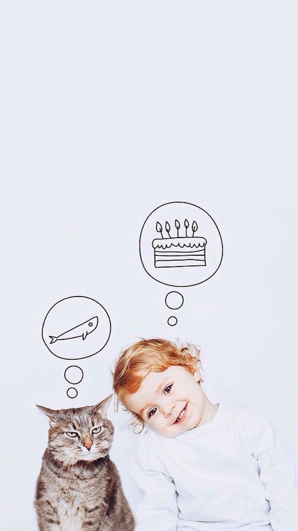 萌娃和狗and猫 - 堆糖,美图壁纸兴趣社区