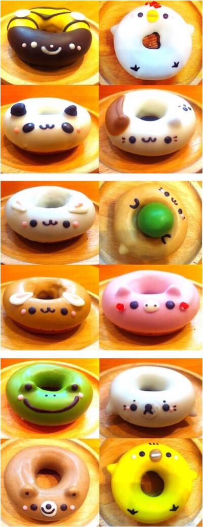 日式甜甜圈 萌萌哒