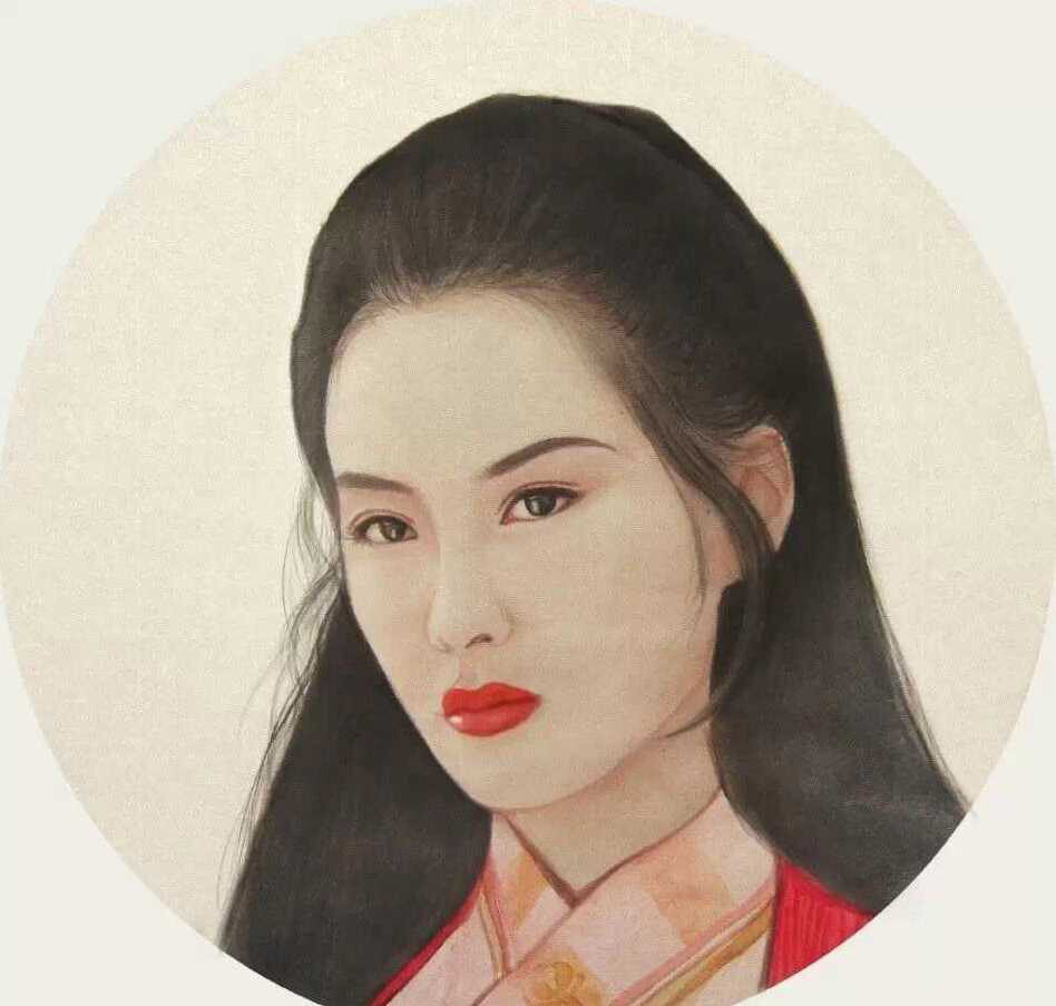 香港电影鼎盛时期的美人，眉眼如画｜来自画家水叔木兆