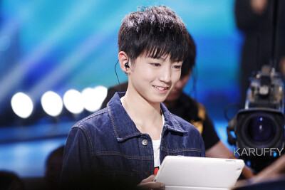 TFBOYS王俊凯 2014.11.26 梦想星搭档录制现场。