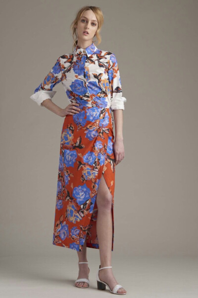 Monique Lhuillier Resort 2016——百花争艳