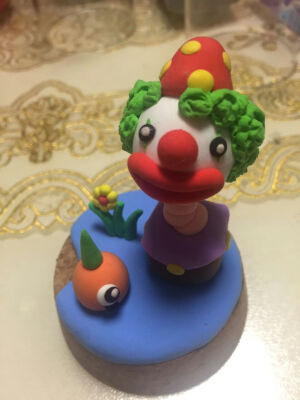 超轻粘土  小丑和小怪物