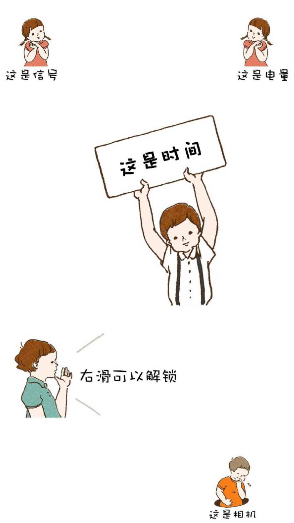 壁纸，锁屏